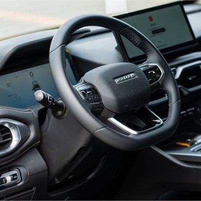 400-600 км дальности чистого аккумулятора Geely RD6 Energy Pickup Truck с колесной базой 3120 мм