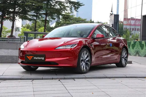 Чистый электрический 2023 Tesla Model 3 полный привод 606 км дальность 0.67H быстрая зарядка