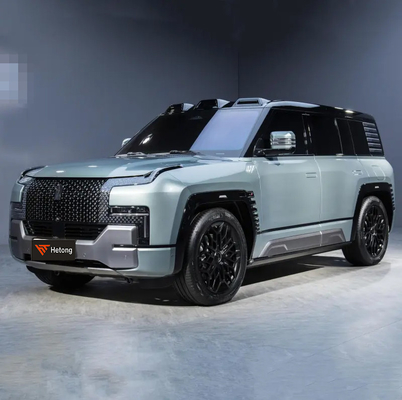 2920 Колесная база 2024 BYD Yangwang U8 SUV 2023 Deluxe Edition Электромобиль в красно-синем цвете