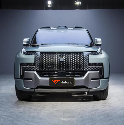 2920 Колесная база 2024 BYD Yangwang U8 SUV 2023 Deluxe Edition Электромобиль в красно-синем цвете