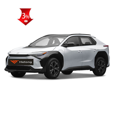 2023 TOYOTA BZ3 Высокая версия конфигурации Электромобиль с дальностью 615 км в красно-синем цвете