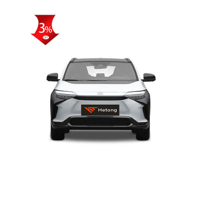 2023 TOYOTA BZ3 Высокая версия конфигурации Электромобиль с дальностью 615 км в красно-синем цвете