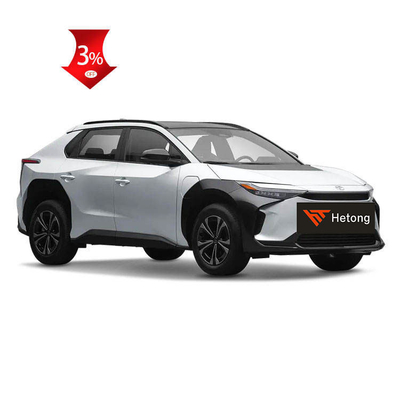 2023 TOYOTA BZ3 Высокая версия конфигурации Электромобиль с дальностью 615 км в красно-синем цвете