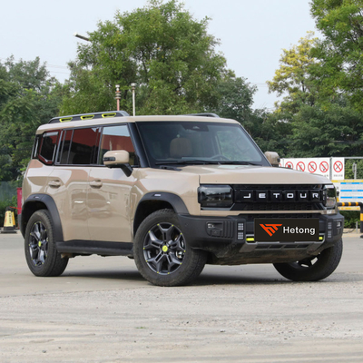 Jetour Traveller 2024 4WD SUV с быстрым ускорением и красно-синим Jetour Traveler 2.0T