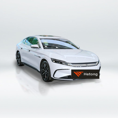 610 км Энергетические транспортные средства BYD Han EV Зеленый 4-дверный электрический седан с максимальной скоростью 185 км / ч